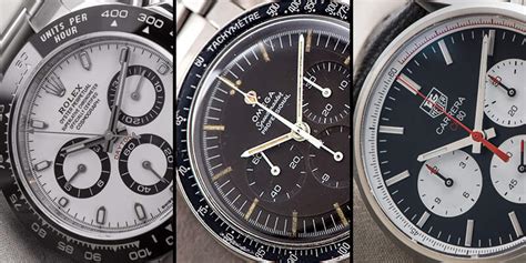 Rolex Daytona vs. Omega Speedmaster vs. TAG Heuer Carrera